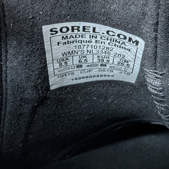 NWOB SOREL Joan of Arctic Wedge II Chelsea Bootie Size 8.5 in Quarry - Picture 8 of 8